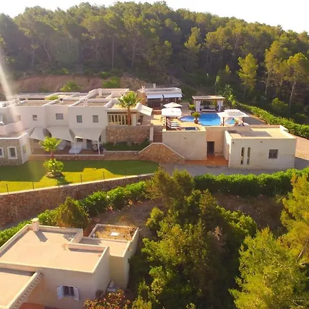 Attractive Ibiza Tierra 6 Bedrooms Phenomenal Country Mountain Views Santa Gertrudis فيلة